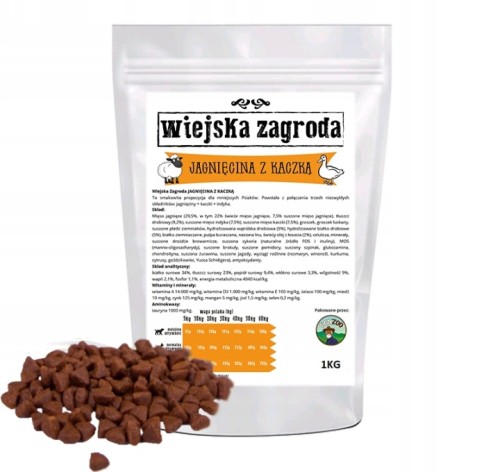 WIEJSKA-ZAGRODA-JAGNIECINA-Z-KACZKA-1KG-SUCHA-DROBNA-KARMA-DLA-PSA.jpg